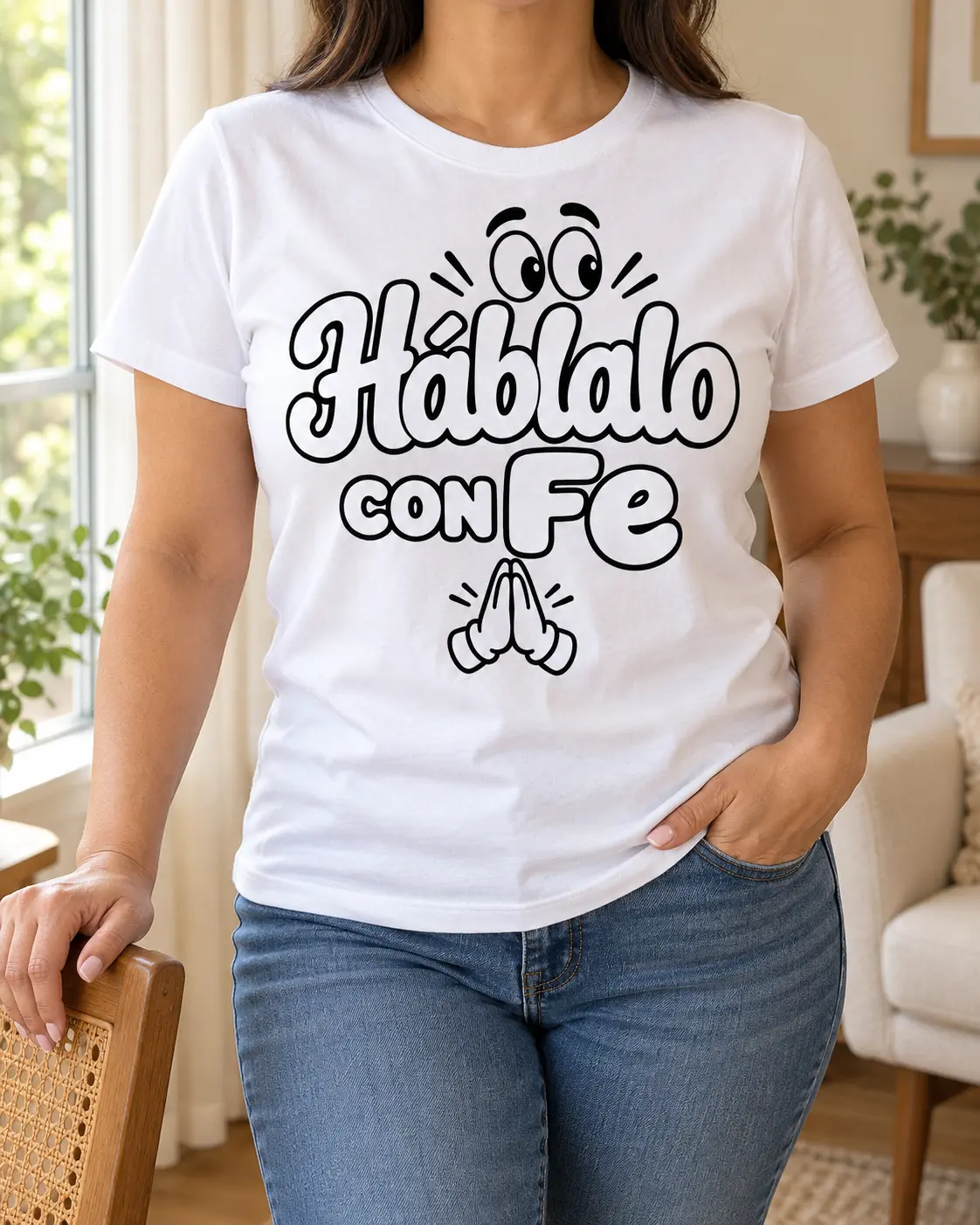 Franela Háblalo con Fe
